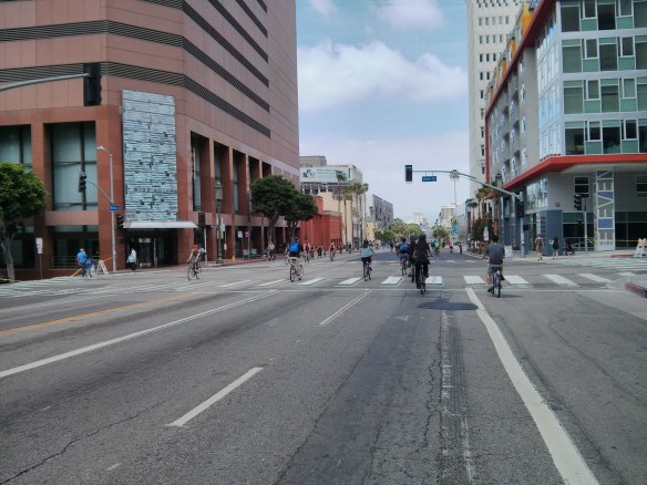 Ciclavia, Los Angeles, Wilshire