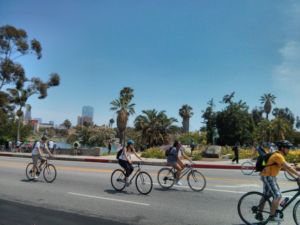 Ciclavia, Los Angeles, Wilshire