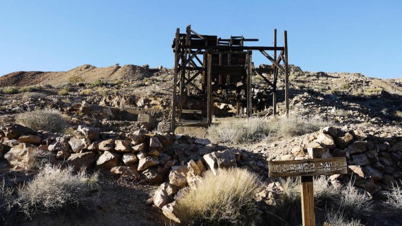 Cashier Mill used to process the ore by using mercury and cyanide to extract gold.