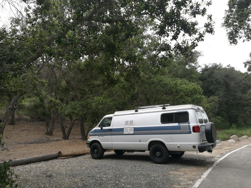 Live Oak Trail Parking Lot